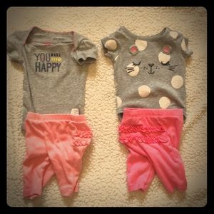 2 outfits from Carters